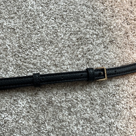 NWOT - Kate Spade Jackson Street Harlyn Felt Crossbody Bag - Grey/Black/Blue - Picture 7 of 7